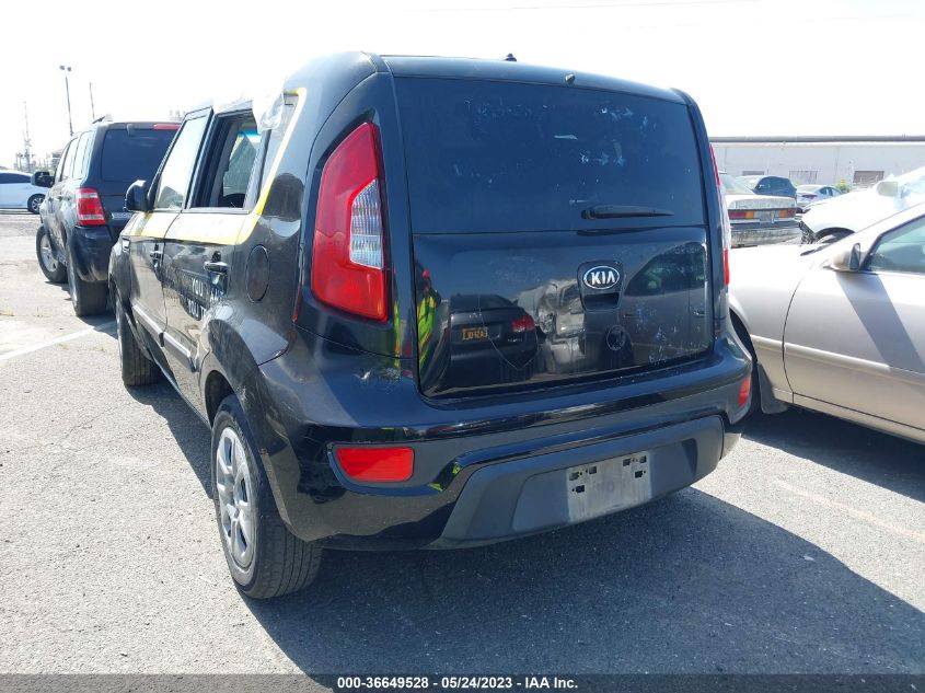 2013 KIA SOUL BASE - KNDJT2A53D7529408