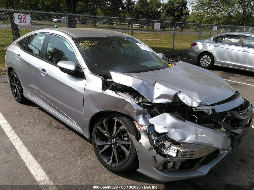 2019 HONDA CIVIC SEDAN SPORT - 2HGFC2F85KH593350