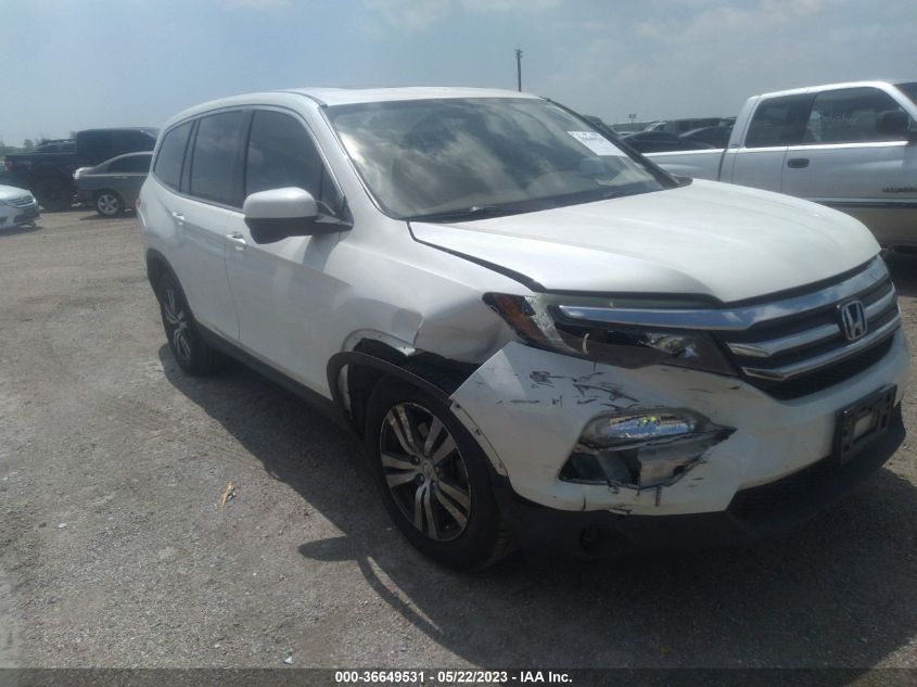 2016 HONDA PILOT EX-L - 5FNYF5H88GB017326