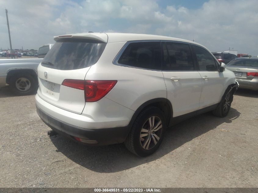 2016 HONDA PILOT EX-L - 5FNYF5H88GB017326