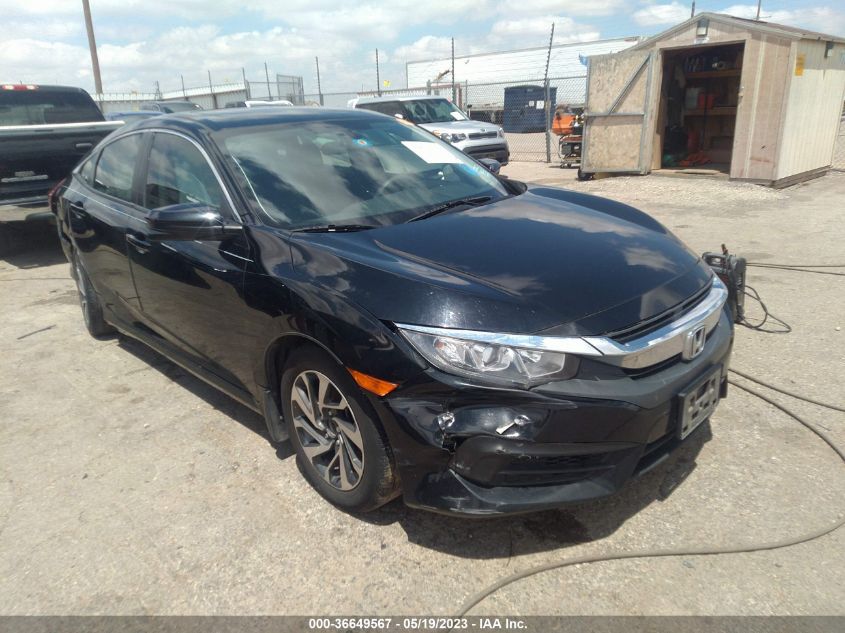 2018 HONDA CIVIC SEDAN EX - 19XFC2F75JE007598