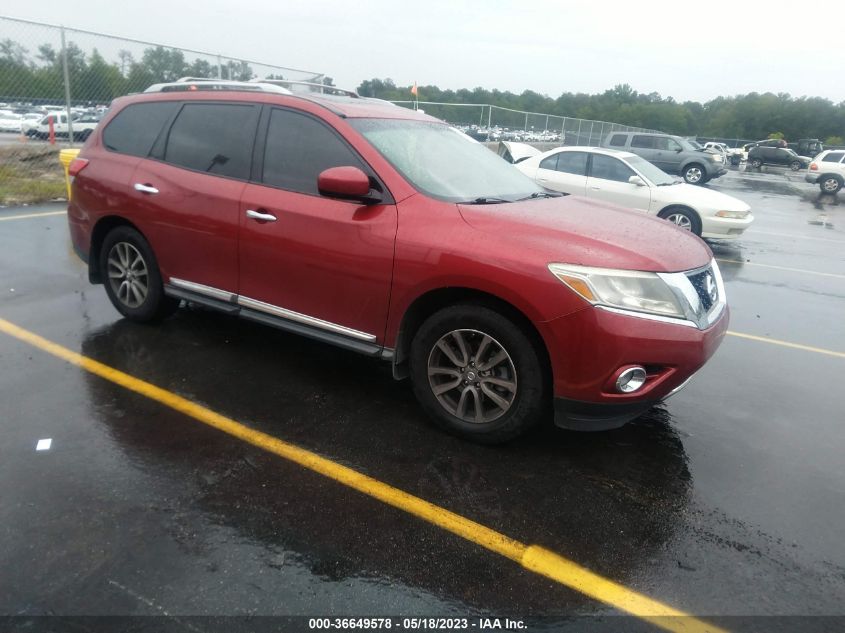 2014 NISSAN PATHFINDER SL - 5N1AR2MN7EC706556