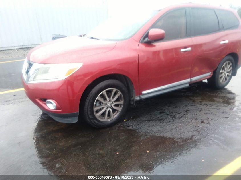 2014 NISSAN PATHFINDER SL - 5N1AR2MN7EC706556