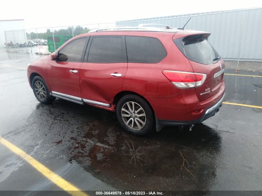 2014 NISSAN PATHFINDER SL - 5N1AR2MN7EC706556