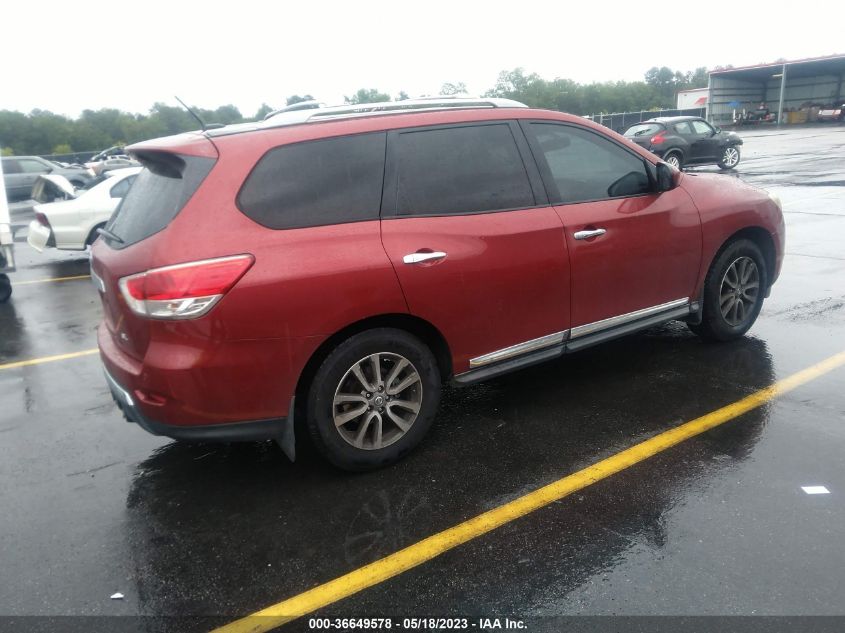 2014 NISSAN PATHFINDER SL - 5N1AR2MN7EC706556