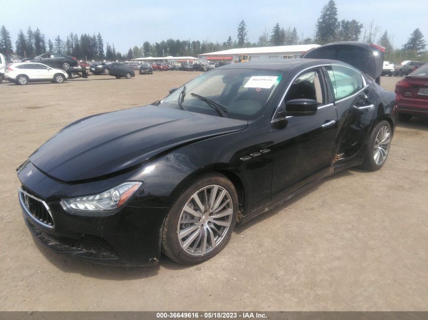 2015 MASERATI GHIBLI ZAM57XSA7F1149343