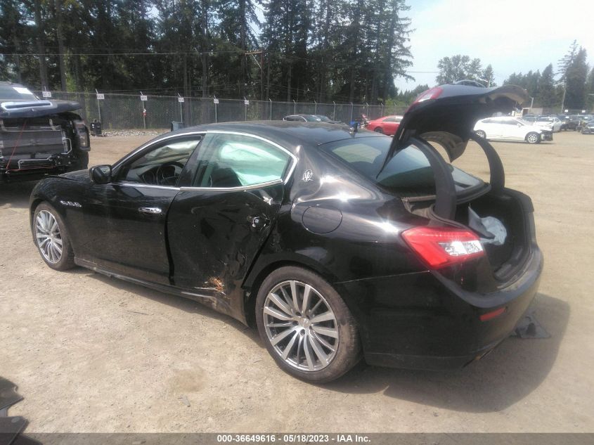 2015 MASERATI GHIBLI ZAM57XSA7F1149343