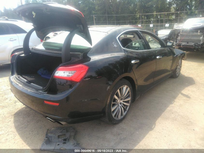 2015 MASERATI GHIBLI ZAM57XSA7F1149343