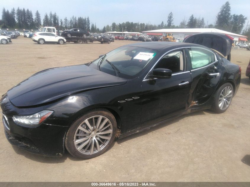 2015 MASERATI GHIBLI ZAM57XSA7F1149343