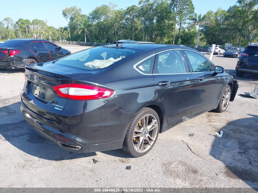 2014 FORD FUSION TITANIUM - 3FA6P0D92ER396556