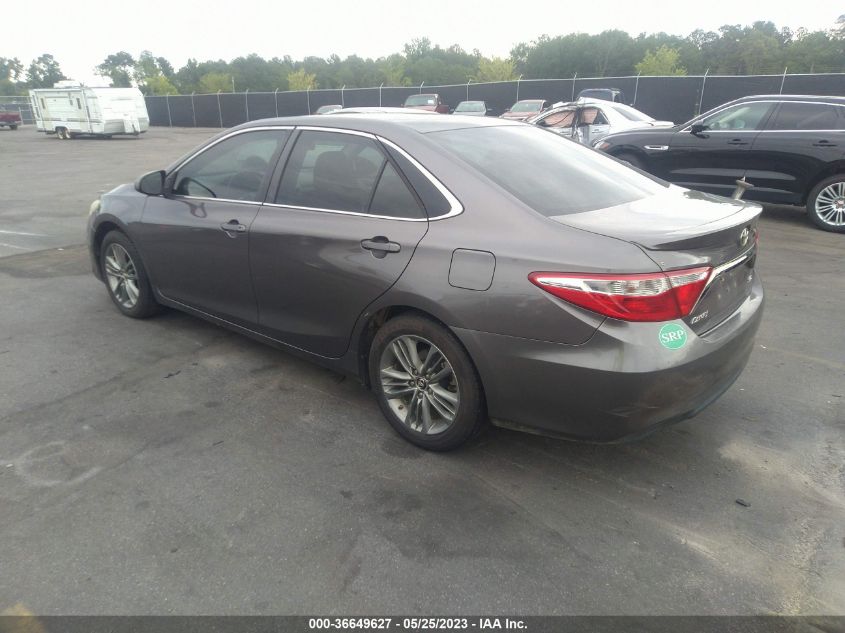 2015 TOYOTA CAMRY SE - 4T1BF1FK0FU012054