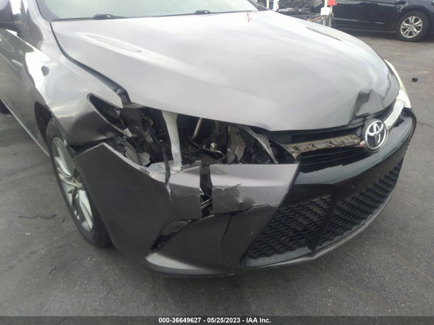 2015 TOYOTA CAMRY SE - 4T1BF1FK0FU012054