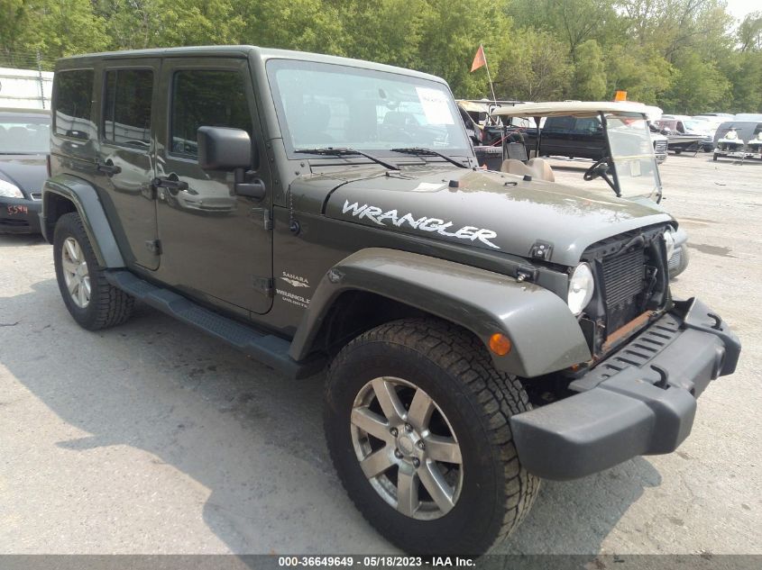 2015 JEEP WRANGLER UNLIMITED SAHARA - 1C4BJWEG5FL776663