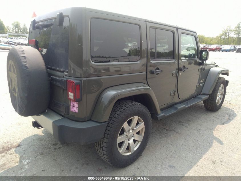 2015 JEEP WRANGLER UNLIMITED SAHARA - 1C4BJWEG5FL776663