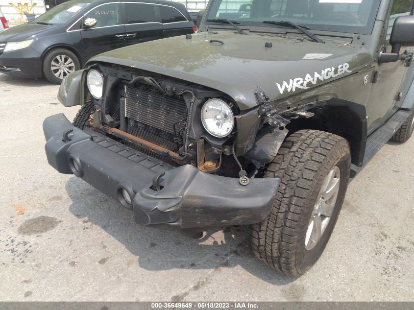 2015 JEEP WRANGLER UNLIMITED SAHARA - 1C4BJWEG5FL776663