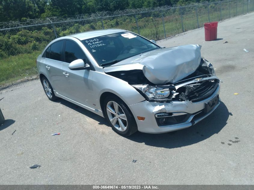 2015 CHEVROLET CRUZE LT - 1G1PE5SB3F7107502
