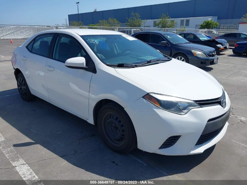 2015 TOYOTA COROLLA L/LE/S/S PLUS/LE PLUS - 5YFBURHE1FP192674