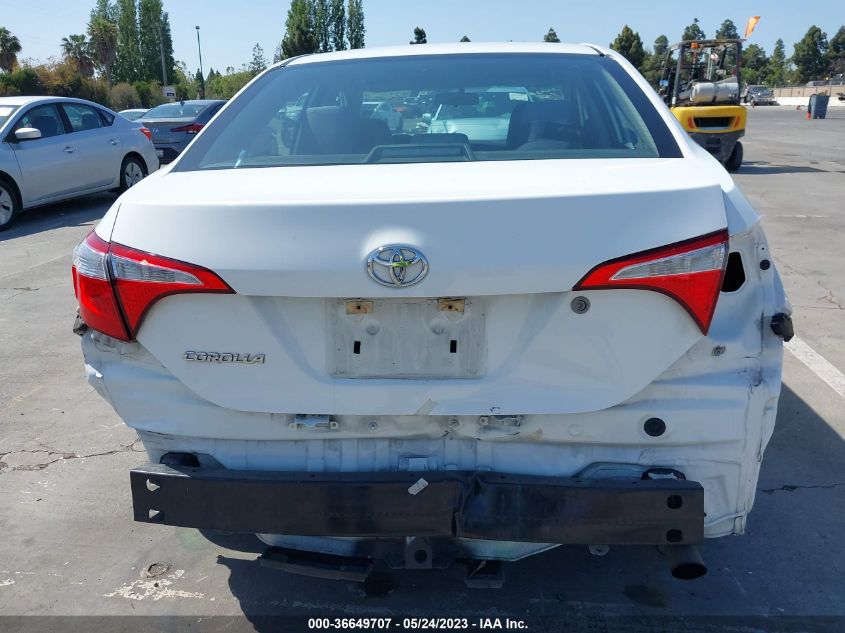 2015 TOYOTA COROLLA L/LE/S/S PLUS/LE PLUS - 5YFBURHE1FP192674