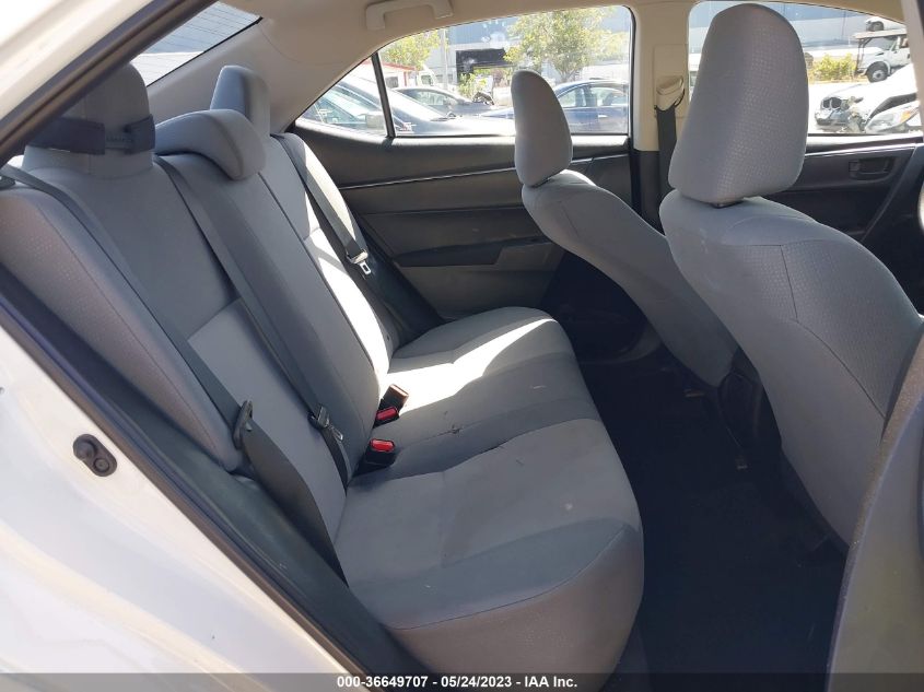 2015 TOYOTA COROLLA L/LE/S/S PLUS/LE PLUS - 5YFBURHE1FP192674