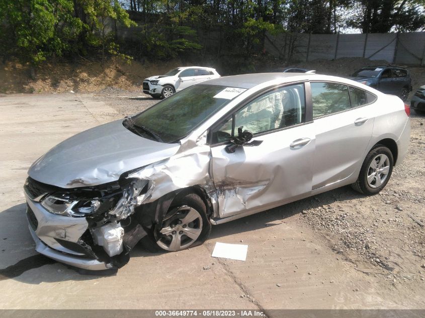 2018 CHEVROLET CRUZE LS - 1G1BC5SM4J7226735