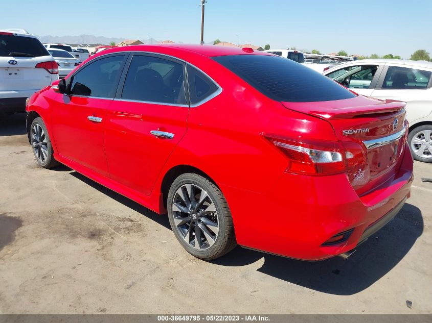 2019 NISSAN SENTRA SR - 3N1AB7AP6KY316579