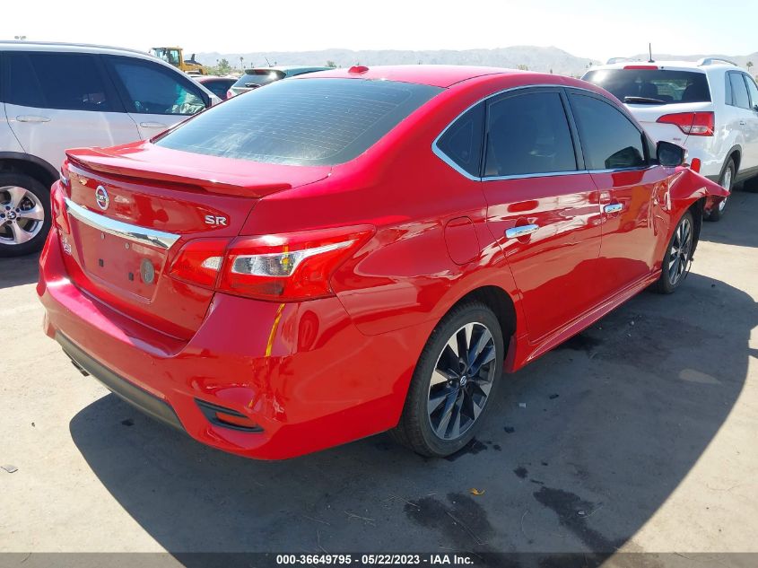 2019 NISSAN SENTRA SR - 3N1AB7AP6KY316579