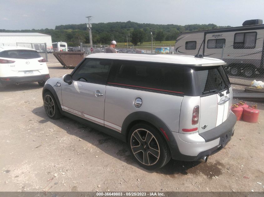 2013 MINI COOPER CLUBMAN S - WMWZG3C50DTY33200