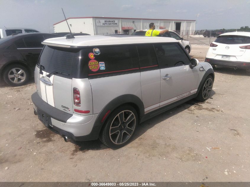 2013 MINI COOPER CLUBMAN S - WMWZG3C50DTY33200
