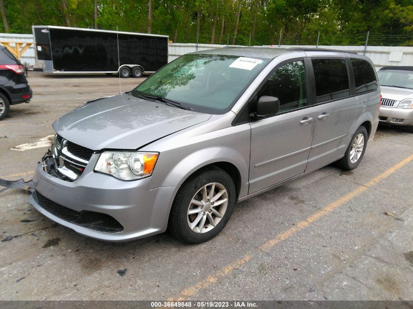 2016 DODGE GRAND CARAVAN SXT - 2C4RDGBG5GR362565