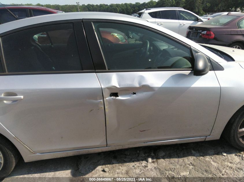 2013 CHEVROLET CRUZE LS - 1G1PA5SH9D7314392