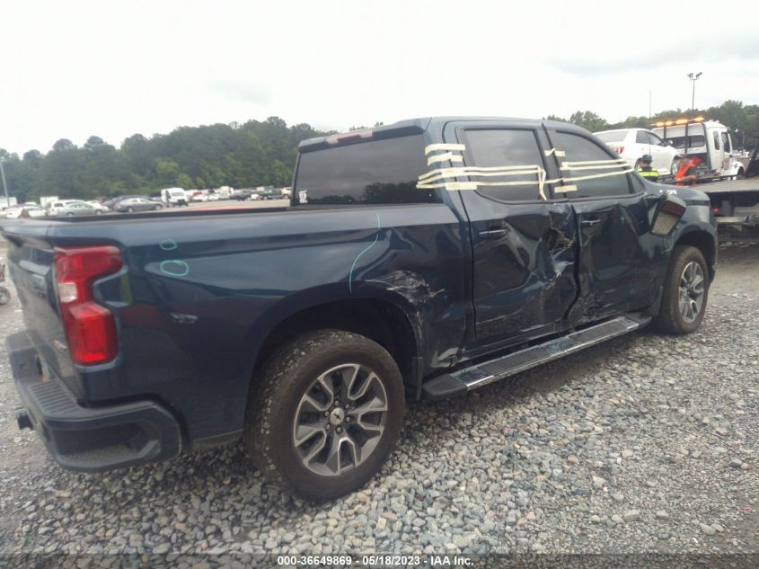 2022 CHEVROLET SILVERADO 1500 LTD RST 3GCUYEEDXNG175569