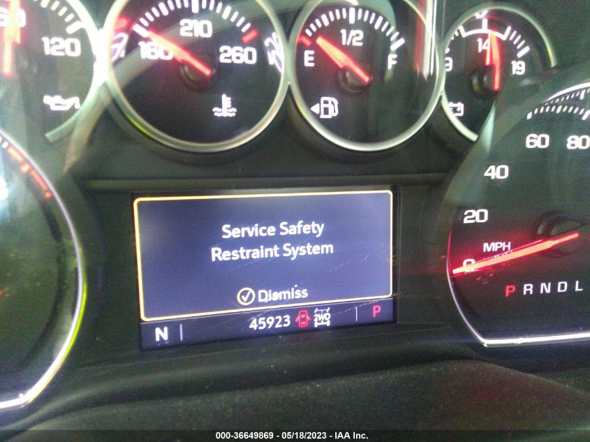 2022 CHEVROLET SILVERADO 1500 LTD RST 3GCUYEEDXNG175569