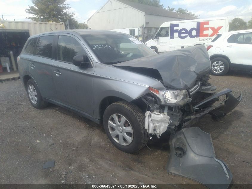 2014 MITSUBISHI OUTLANDER ES - JA4AD2A36EZ013717