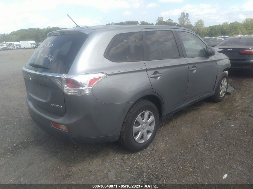 2014 MITSUBISHI OUTLANDER ES - JA4AD2A36EZ013717