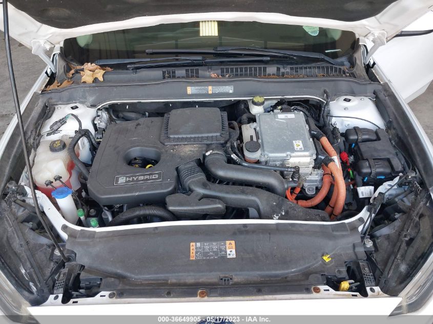 2017 FORD FUSION HYBRID SE - 3FA6P0LU8HR182827