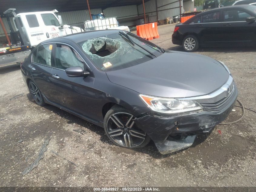 2016 HONDA ACCORD SEDAN SPORT - 1HGCR2F54GA070270
