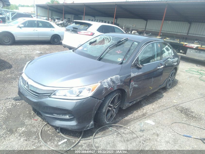 2016 HONDA ACCORD SEDAN SPORT - 1HGCR2F54GA070270
