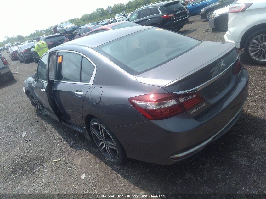 2016 HONDA ACCORD SEDAN SPORT - 1HGCR2F54GA070270