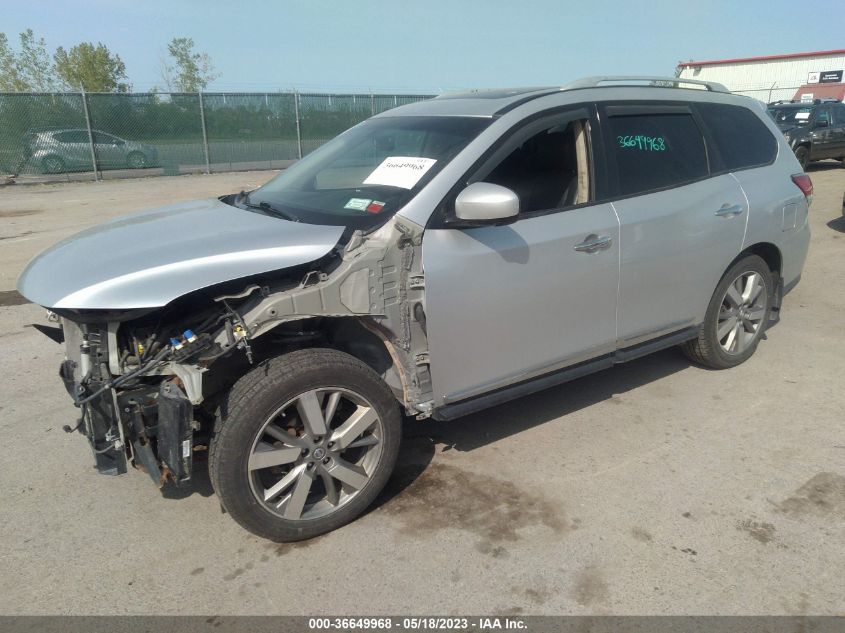 2014 NISSAN PATHFINDER PLATINUM - 5N1AR2MM2EC627528