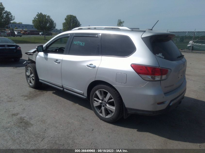 2014 NISSAN PATHFINDER PLATINUM - 5N1AR2MM2EC627528