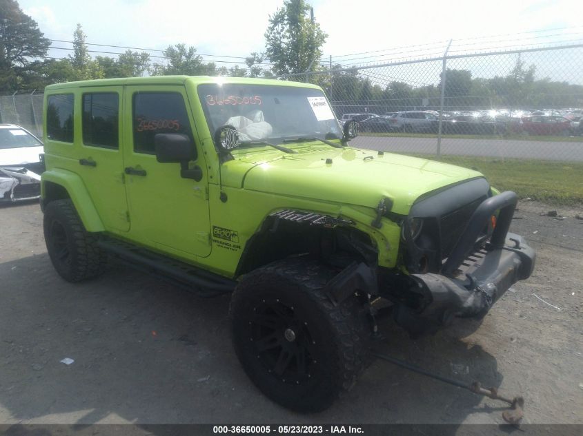 2013 JEEP WRANGLER UNLIMITED SAHARA - 1C4HJWEG5DL545978