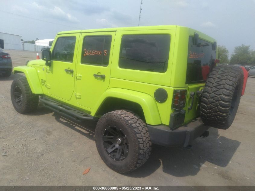 2013 JEEP WRANGLER UNLIMITED SAHARA - 1C4HJWEG5DL545978