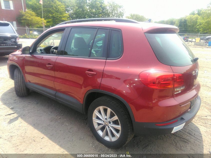 2015 VOLKSWAGEN TIGUAN SE - WVGBV7AX8FW058843