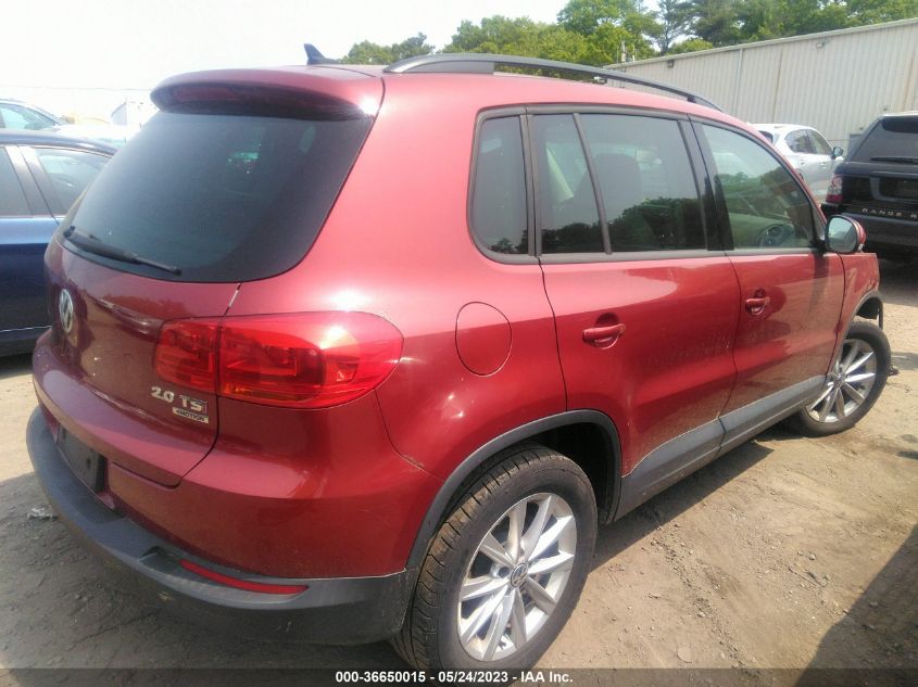 2015 VOLKSWAGEN TIGUAN SE - WVGBV7AX8FW058843