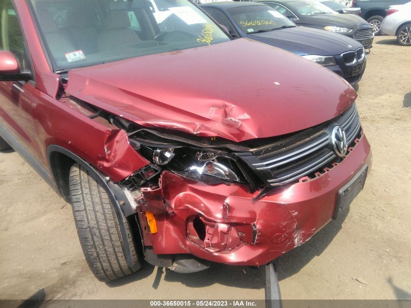 2015 VOLKSWAGEN TIGUAN SE - WVGBV7AX8FW058843