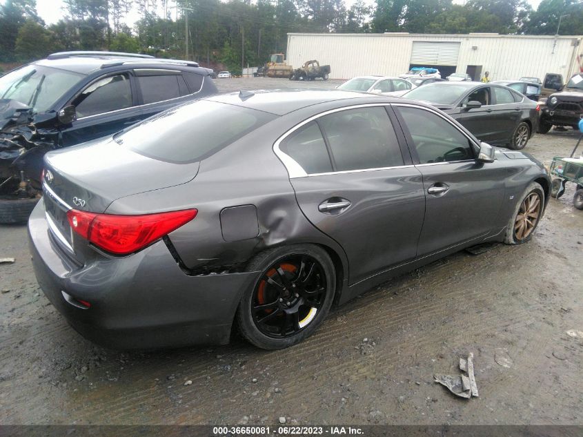 2014 INFINITI Q50 PREMIUM - JN1BV7AP3EM686908