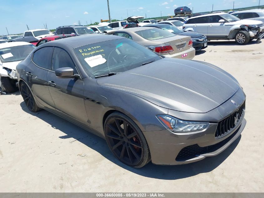 2015 MASERATI GHIBLI - ZAM57XSA6F1159412