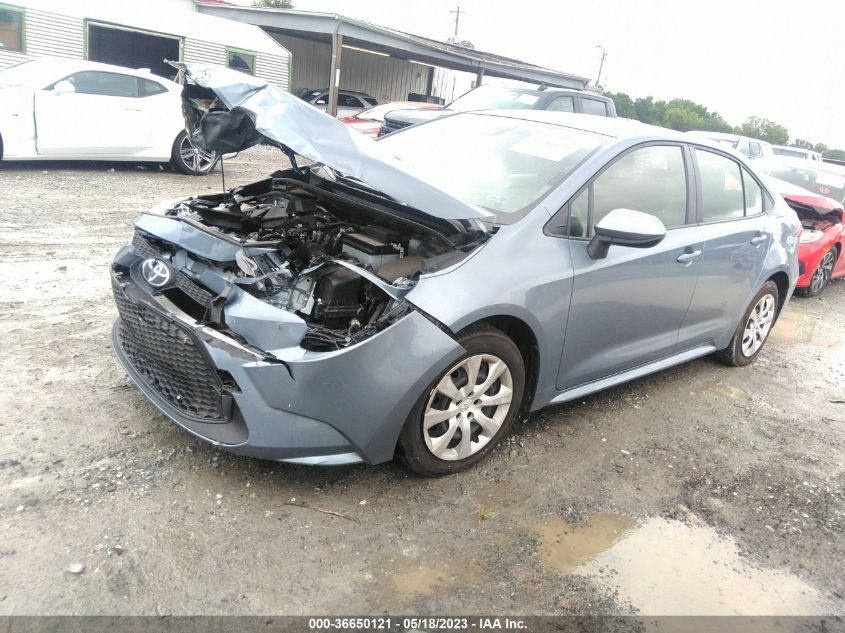 2022 TOYOTA COROLLA LE - JTDEPMAE5NJ224675