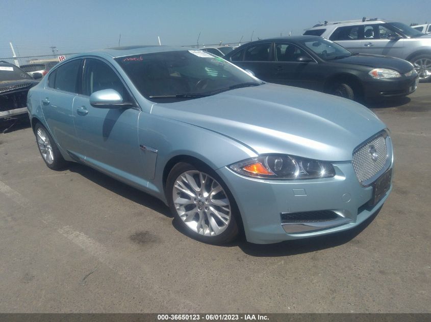 2013 JAGUAR XF V6 RWD - SAJWA0E79D8S74089