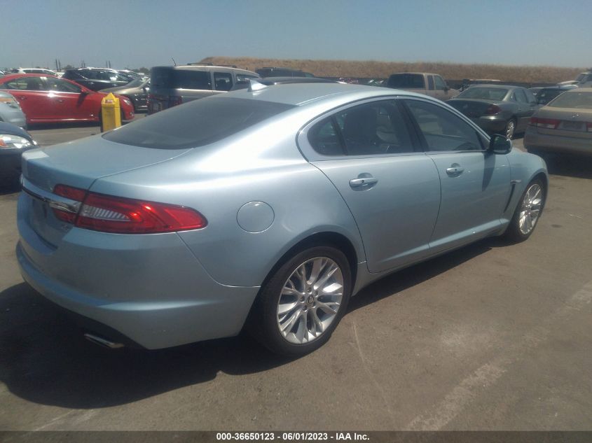 2013 JAGUAR XF V6 RWD - SAJWA0E79D8S74089
